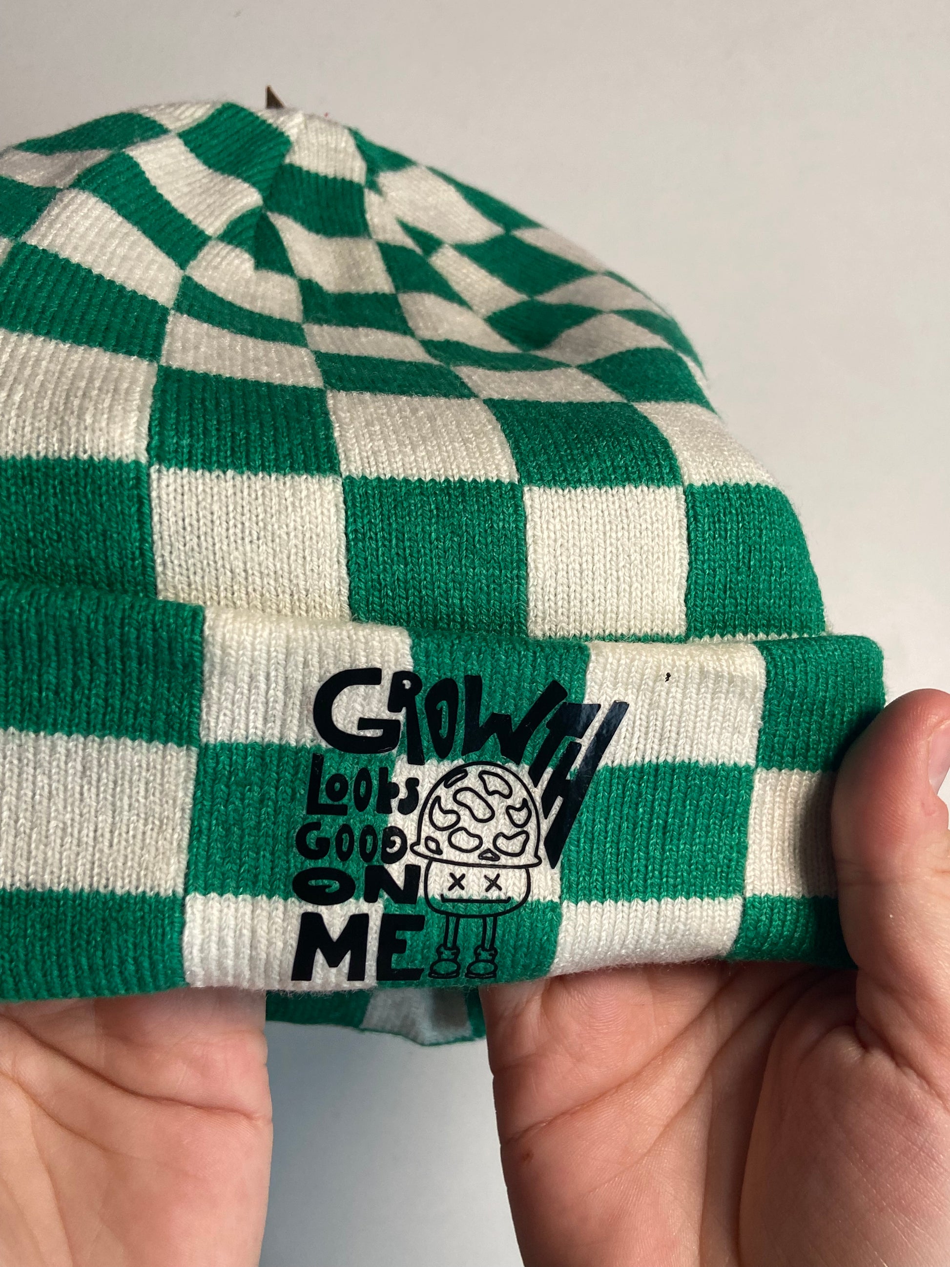 Growth Checkboard Beanie