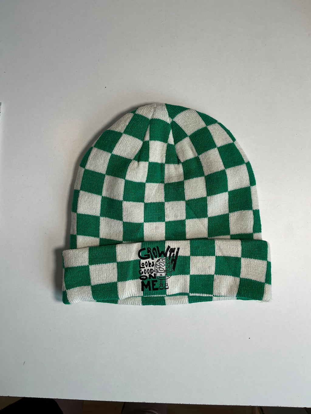 Growth Checkboard Beanie