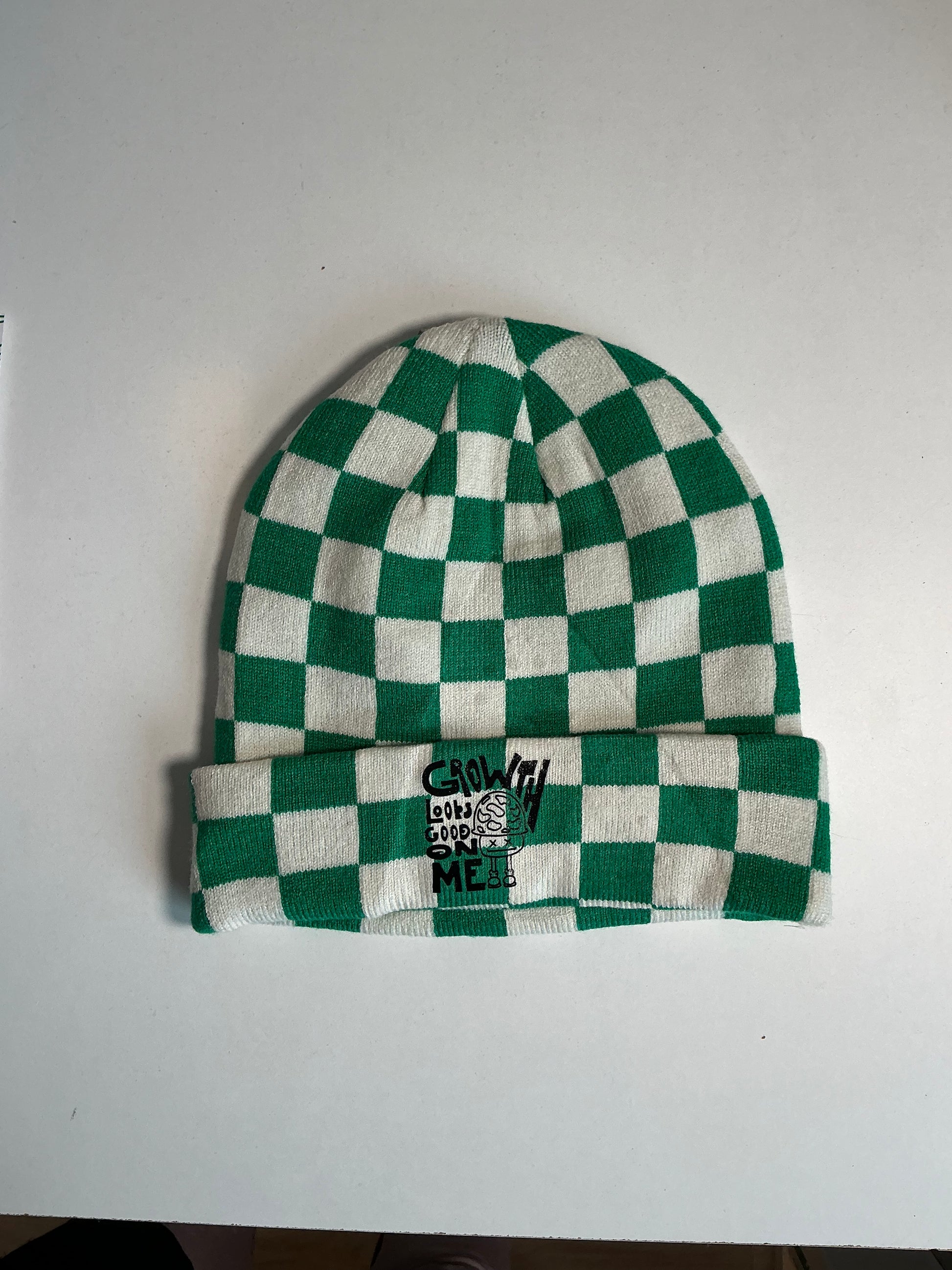 Growth Checkboard Beanie