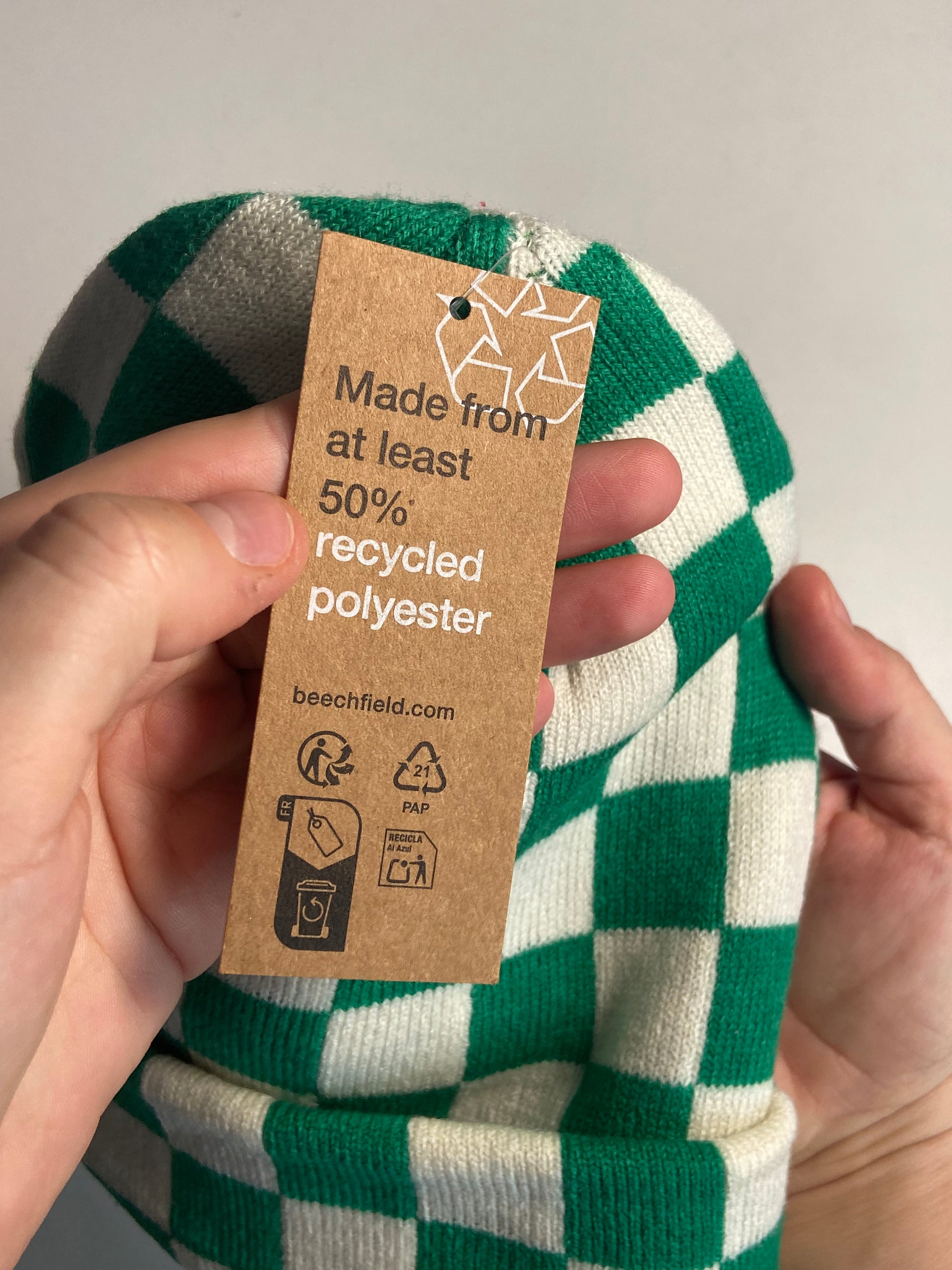 Growth Checkboard Beanie